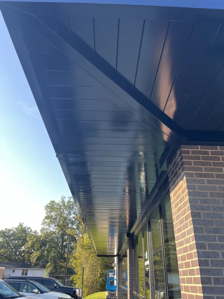 commercial canopies and awnings